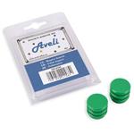 Aveli set magnetů, 4ks, zelená barva