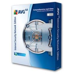 AVG Internet Security Network 8, 20 lic. (12 měs.) SN DVD