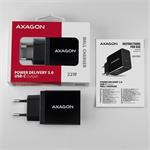 AXAGON ACU-PD22, PD nabíječka do sítě, 1x USB-C port