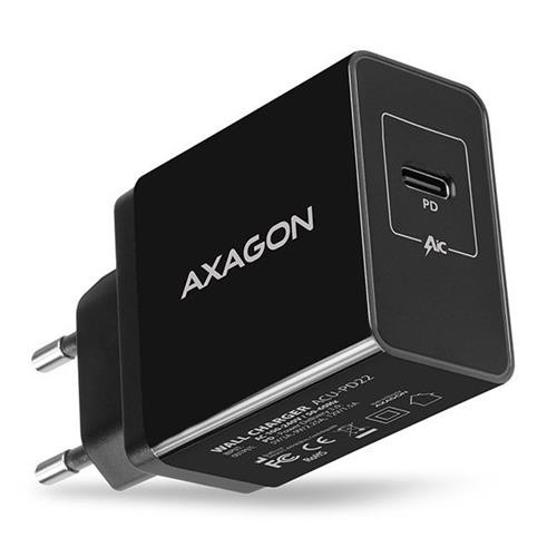 AXAGON ACU-PD22, PD nabíječka do sítě, 1x USB-C port