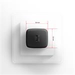 AXAGON ACU-PD30, sieťová nabíjačka 30 W, 1x port USB-C, PD3.0/PPS/QC4+/SFC/AFC/Apple, čierna