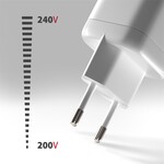 AXAGON ACU-PQ100W, GaN nabíječka do sítě 100W, USB-A + USB-C, PD3.0/PPS/QC4+/SFC2.0/Apple, bílá