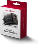 AXAGON ACU-PQ33, GaN nabíječka do sítě 33W, černá