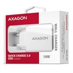 AXAGON ACU-QC19W, QC nabíječka do sítě, bílá