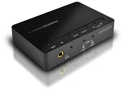 AXAGON ADA-71 SOUNDbox USB real 7.1 audio adapter