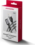 AXAGON ADE-CM20, USB-C Gigabit Ethernet adaptér (2m)
