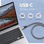 AXAGON ADE-CM30, adaptér USB-C na Gigabit Ethernet (3 m)