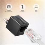 AXAGON ADE-MINIC USB-C 3.2 Gen 1 - Sieťová karta Gigabit Ethernet MINI, Realtek 8153, automatická inštalácia