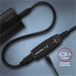 AXAGON ADR-210, USB 2.0 A-M -> A-F aktivní prodlužovací / repeater kabel, 10m