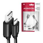 AXAGON BUCM-AM10TB, kábel TWISTER USB-C <-> USB-A, 0,6 m