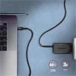 AXAGON BUCM-CM10AB, HQ kábel USB-C <-> USB-C, 1 m