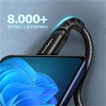 AXAGON BUCM-CM10AB, HQ kabel USB-C <-> USB-C, 1m