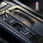 AXAGON BUCM-CM20TB, TWISTER kábel USB-C <-> USB-C, 1,1 m, USB 2.0, PD 60W 3A, ALU, tpe, čierny