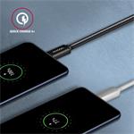 AXAGON BUCM3-CM10AB, SPEED kábel USB-C USB-C, 1m, čierny