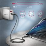 AXAGON BUCM432-CM10AB, kábel NewGEN USB-C <-> USB-C, 1 m
