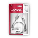 AXAGON BUMM-AM15AB, HQ kábel microUSB <-> USB-A, 1,5 m