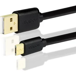 AXAGON BUMM-AM20QB, HQ kabel Micro USB - USB A, černý, 2m
