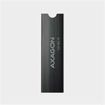 AXAGON CLR-M2L10, hliníkový chladič pre M.2 2280 SSD, 10 mm