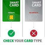 AXAGON CRE-SMP1A, USB-A PocketReader čtečka kontaktních karet Smart card (eObčanka)
