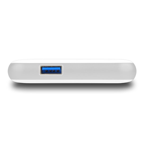 AXAGON EE25-S6 SCREWLESS box, bílý