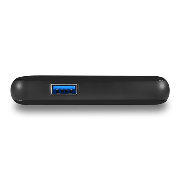 AXAGON EE25-S6B SCREWLESS box, černý