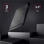 AXAGON EE25-XA3 ALINE box, černý