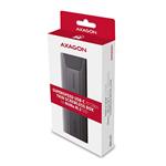 AXAGON EEM2-GTS, USB-C 3.2 Gen 2 - M.2 NVMe SSD kovový THIN box, bezšroubkový