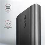 AXAGON EEM2-GTS, USB-C 3.2 Gen 2 - M.2 NVMe SSD kovový THIN box, bezšroubkový