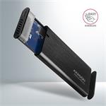 AXAGON EEM2-SB2, USB-C 3.2 Gen 2 - M.2 NVMe a SATA SSD RAW box, čierna