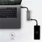 AXAGON HMC-4G2 USB-C 3.2 Gen 2 hub Speedster