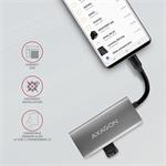AXAGON HMC-4G2 USB-C 3.2 Gen 2 hub Speedster