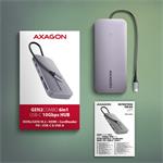 AXAGON HMC-6GM2, rozbočovač USB-C 10Gbps GEN2COMBO 6v1