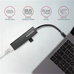 AXAGON HMC-GL3A, USB 3.2 Gen 1 hub + Gb LAN
