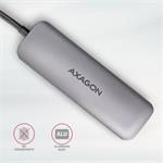 AXAGON HMC-HCR3A, rozbočovač USB 3.2 Gen 1, 3x porty USB-A, HDMI 4k/30Hz, SD/microSD, kábel USB-C 20 cm