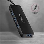 AXAGON HUE-G1A, 4x USB 3.2 Gén 1 SLIM húb