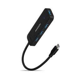 AXAGON HUE-L1C, 4x USB 3.2 Gen 1 TRAVEL hub - USB zařízení