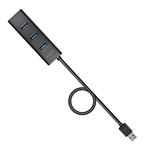 AXAGON HUE-S2BL 4x USB3.0 Charging hub 1.2m kabel