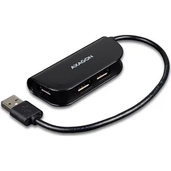 AXAGON HUE-X4B USB Ready hub, černý