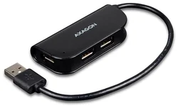 AXAGON HUE-X4B USB Ready húb, čierny