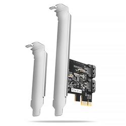 AXAGON PCES-SJ2, PCIe controller - 2x internal SATA 6G port, JMB582, SP & LP