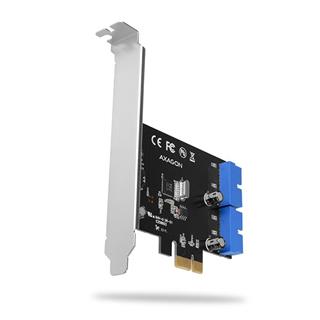 AXAGON PCEU-034VL PCIe řadič 4x interní SuperSpeed USB