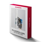 AXAGON PCEU-232RS, PCIe řadič, 2+2x USB 5Gbps port, SATA napájení, SP & LP