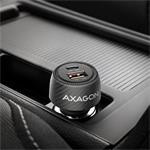 AXAGON PWC-PQ48 nabíječka do auta 48W, USB-A + USB-C, PD3.0/PPS/QC4+/SFC/Apple