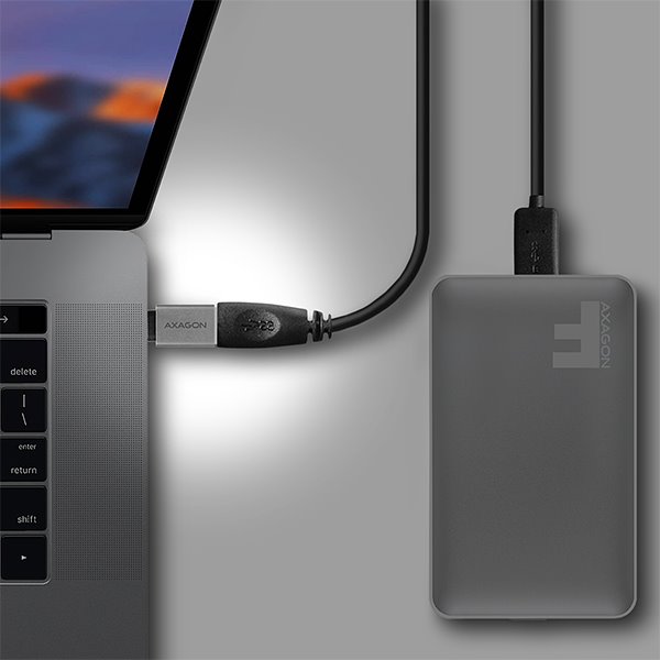 AXAGON RUCM-AFA, USB-C 3.1 M > USB-A F redukce