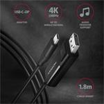 AXAGON RVC-DPC USB-C -> DisplayPort adaptér, kabel 1.8m