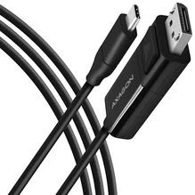 AXAGON RVC-DPC USB-C -> DisplayPort adaptér, kabel 1.8m