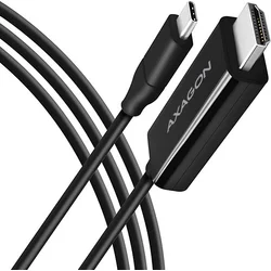 AXAGON RVC-HI2C, adaptér USB-C -> HDMI 2.0, 1,8 m kábel