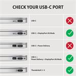 AXAGON RVC-HI2MC, redukcia USB-C -> HDMI 2.0a / kábel 1,8 m, 4K/60Hz HDR10