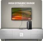 AXAGON RVD-HI20C2, adaptér / kábel DisplayPort → HDMI 2.0b, 1,8 m, 4K/60 Hz