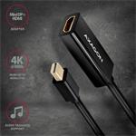 AXAGON RVDM-HI14N, redukcia / adaptér miniDisplayPort -> HDMI 1.4